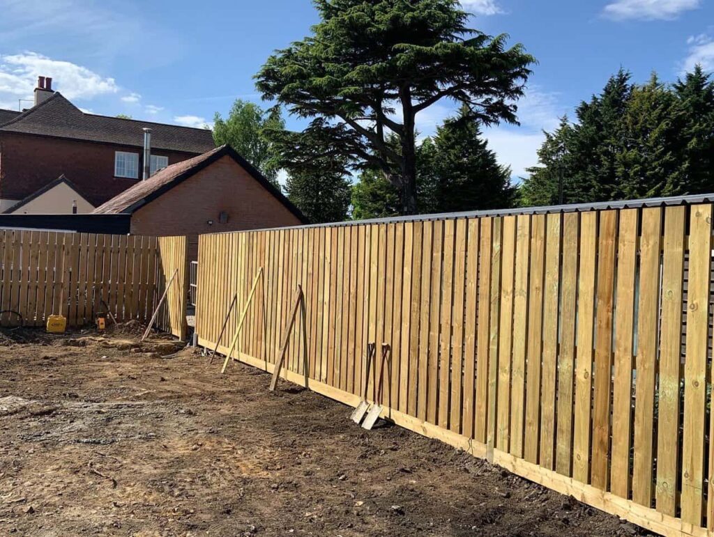 This is a photo of Bespoke custom fencing installed by Fast Fix Fencing Maidstone