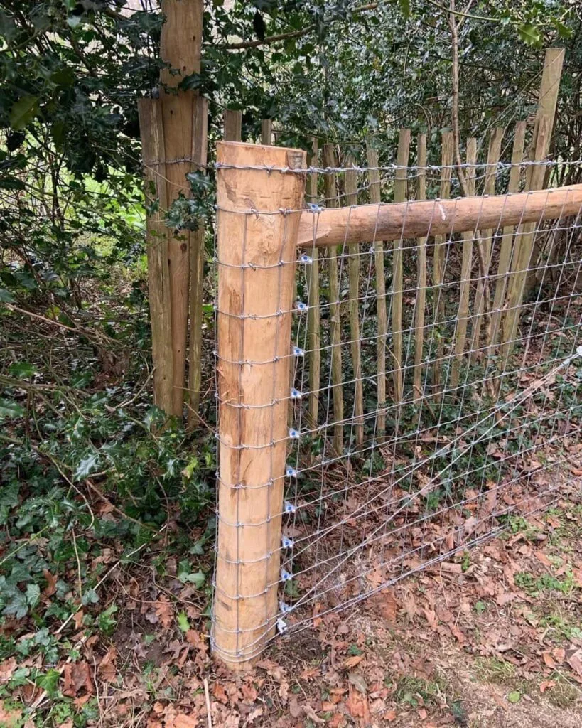 This is a photo of stock fencing installed by Fast Fix Fencing Maidstone